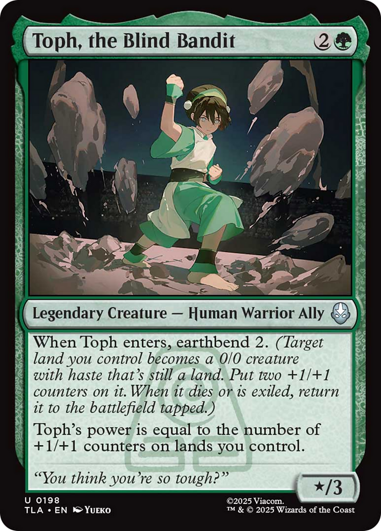 Toph, the Blind Bandit [TLA - 198]