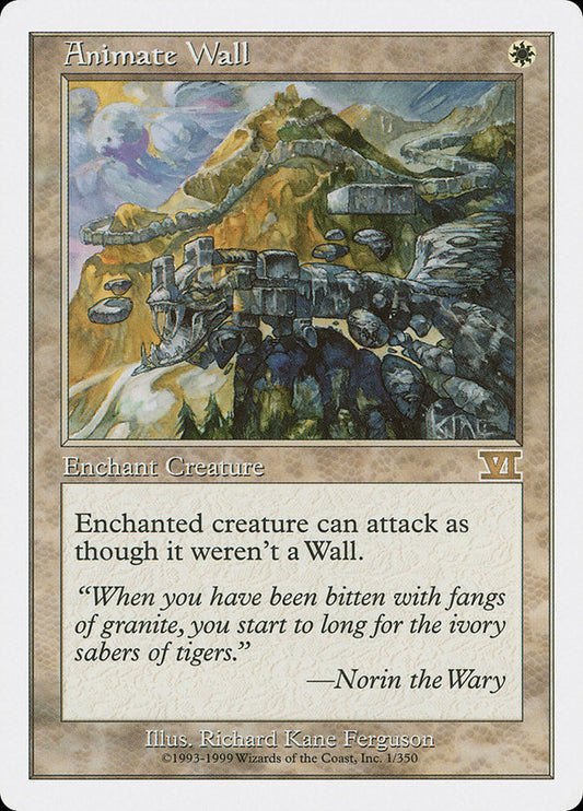 Animate Wall [6ED - 1]