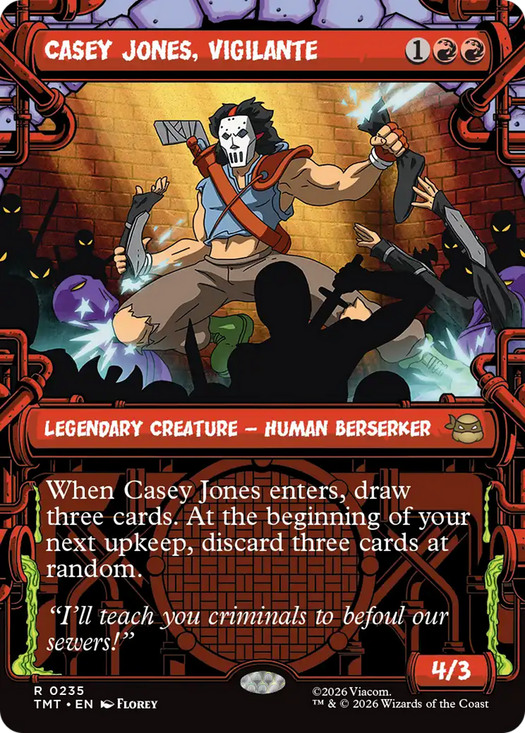 Casey Jones, Vigilante (0235) (Showcase) [TMT - 235]