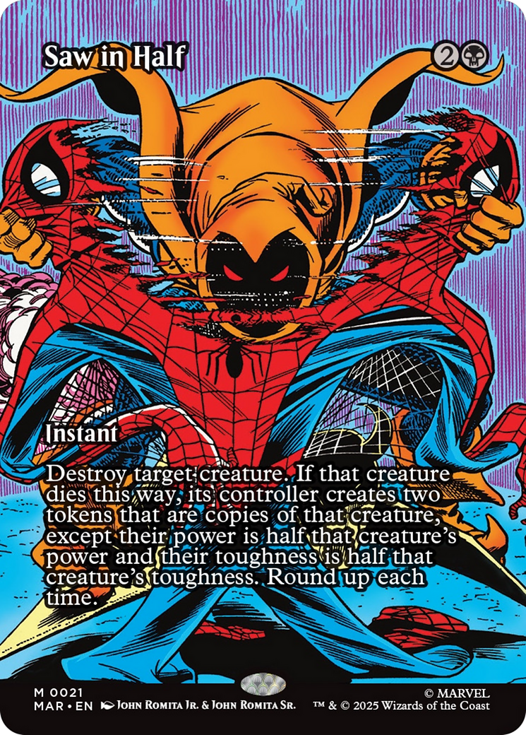 Saw in Half (Borderless) [Marvel's Spider-Man: Eternal-Legal]