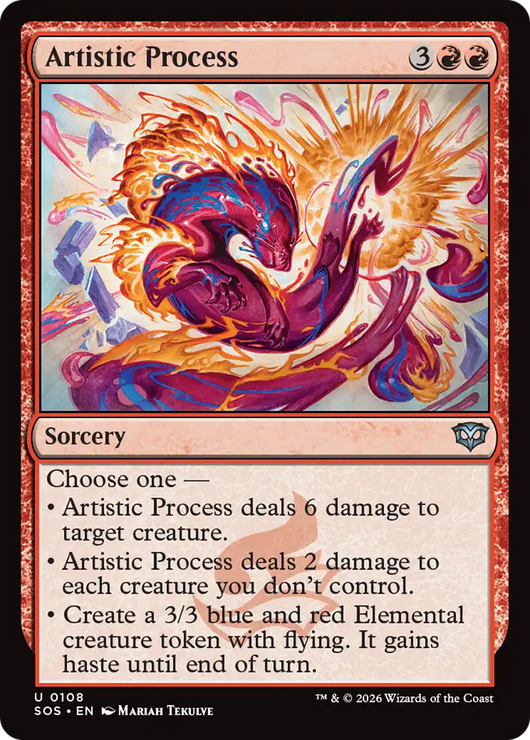 Artistic Process [SOS - 108]