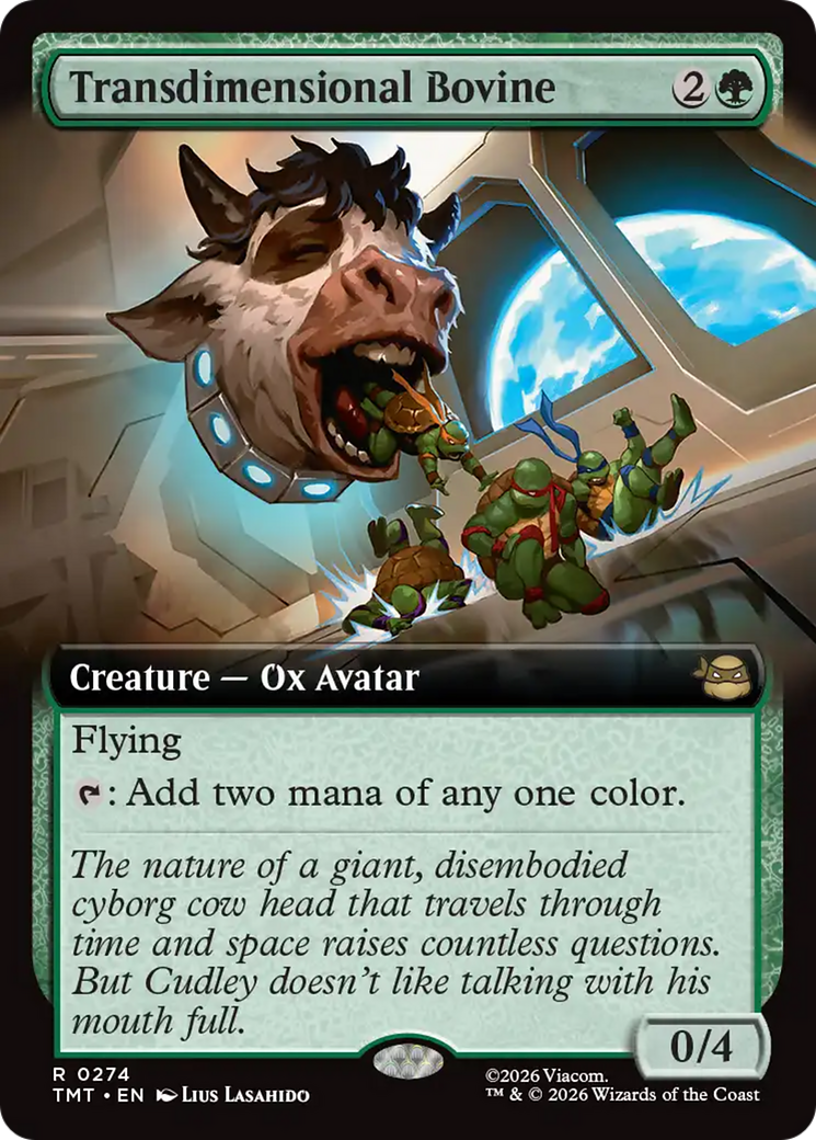 Transdimensional Bovine (Extended Art) [TMT - 274]