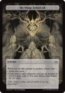 My Wings Enfold All (Full Art) [Duskmourn: House of Horror Commander]