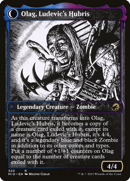Ludevic, Necrogenius (Showcase) (Back)