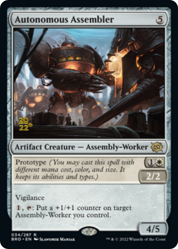 Autonomous Assembler [The Brothers' War Prerelease Promos]