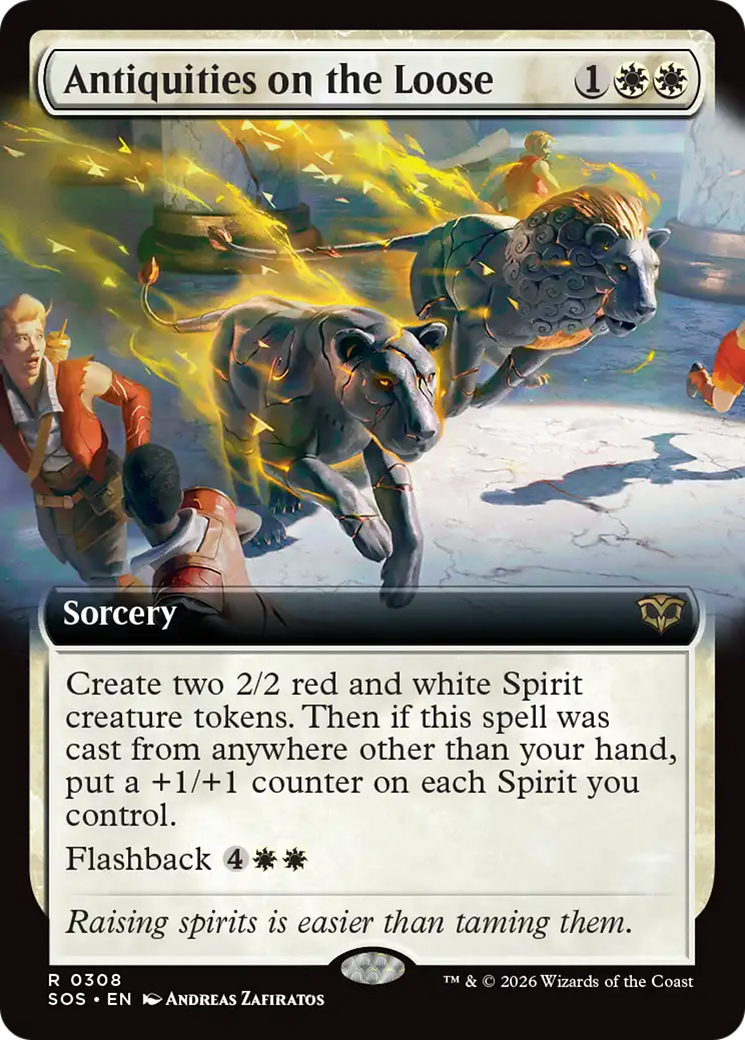 Antiquities on the Loose (Extended Art) [SOS - 308]