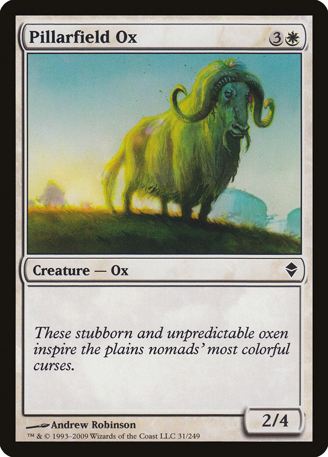Pillarfield Ox [ZEN - 31]