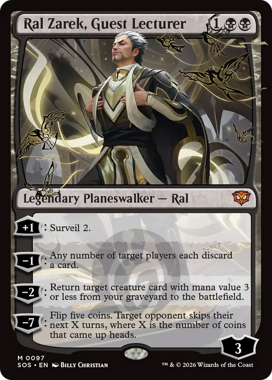 Ral Zarek, Guest Lecturer [SOS - 97]