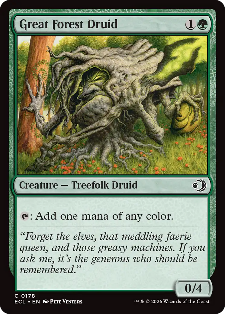 Great Forest Druid [ECL - 178]