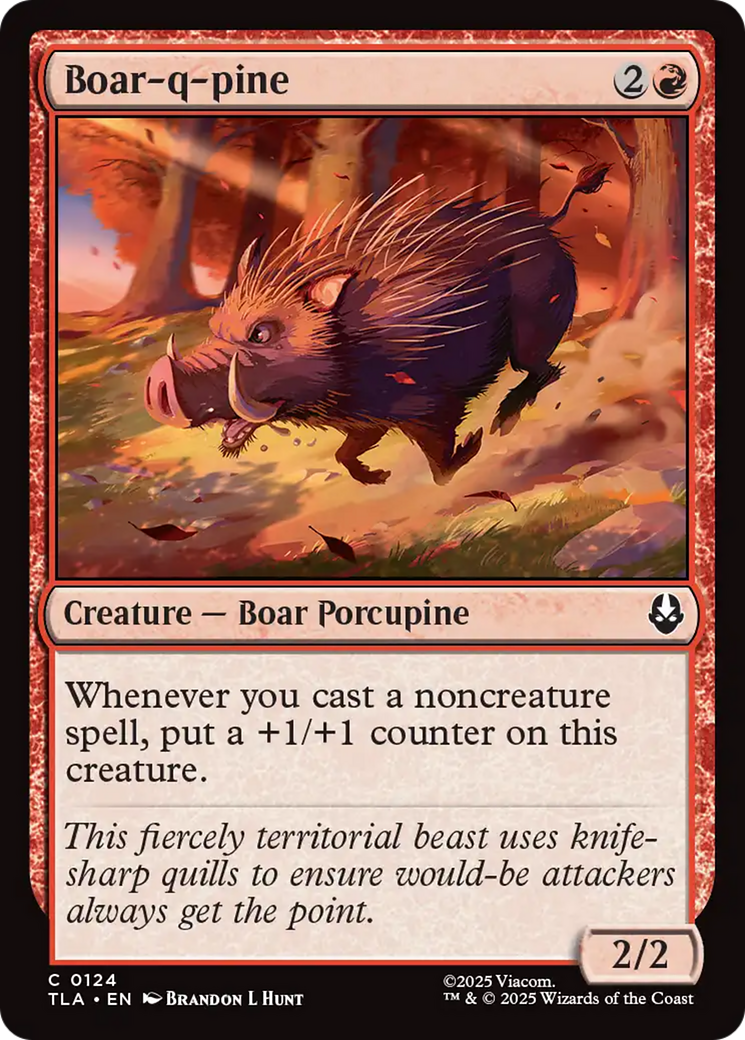 Boar-q-pine [TLA - 124]