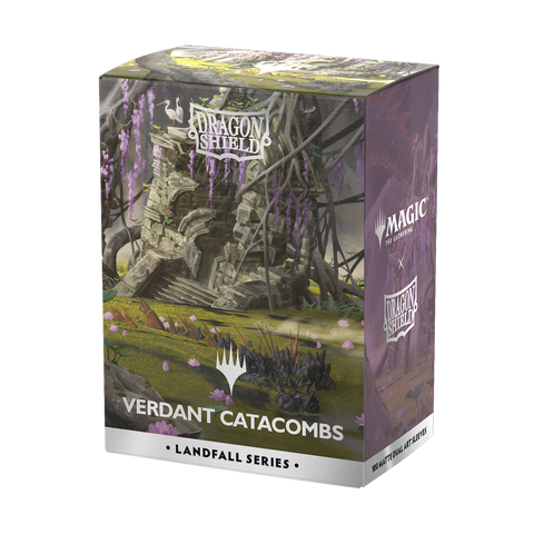 Dragon Shield: Standard 100ct Sleeves - Landfall Series - Verdant Catacomb (Dual Matte)