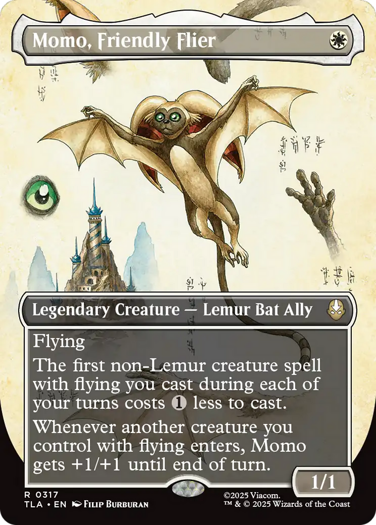 Momo, Friendly Flier (Borderless) [TLA - 317]