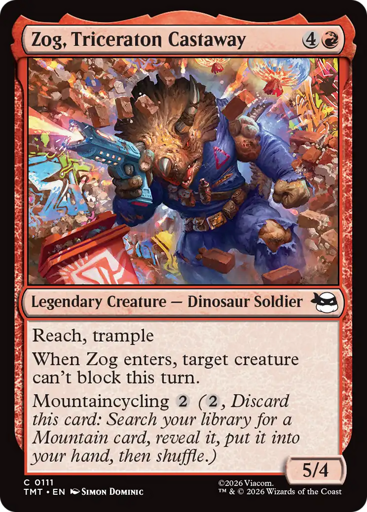 Zog, Triceraton Castaway [TMT - 111]
