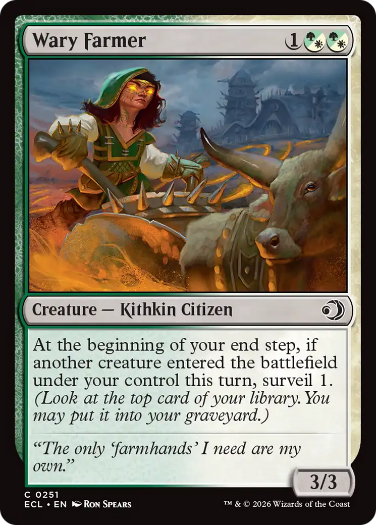 Wary Farmer [ECL - 251]