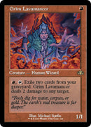 Grim Lavamancer (Retro Frame)