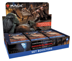 Commander Legends: Battle for Baldur's Gate - Set Booster Display