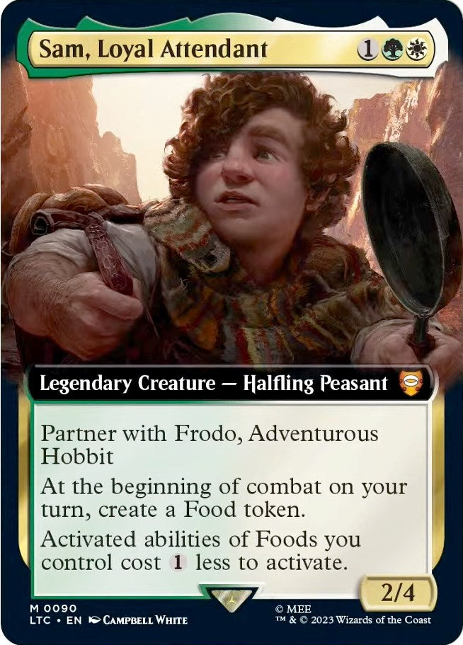 Sam, Loyal Attendant (Extended Art)