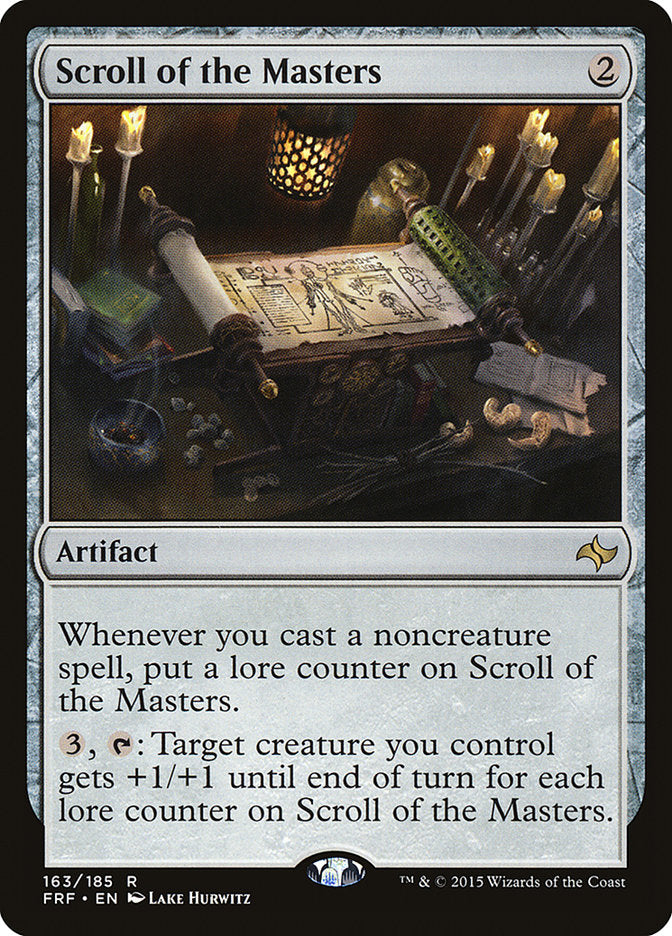 Scroll of the Masters [FRF - 163]