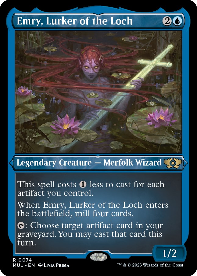 Emry, Lurker of the Loch (Foil Etched)