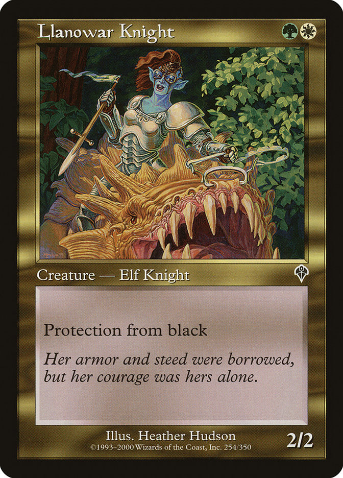 Llanowar Knight [INV - 254]