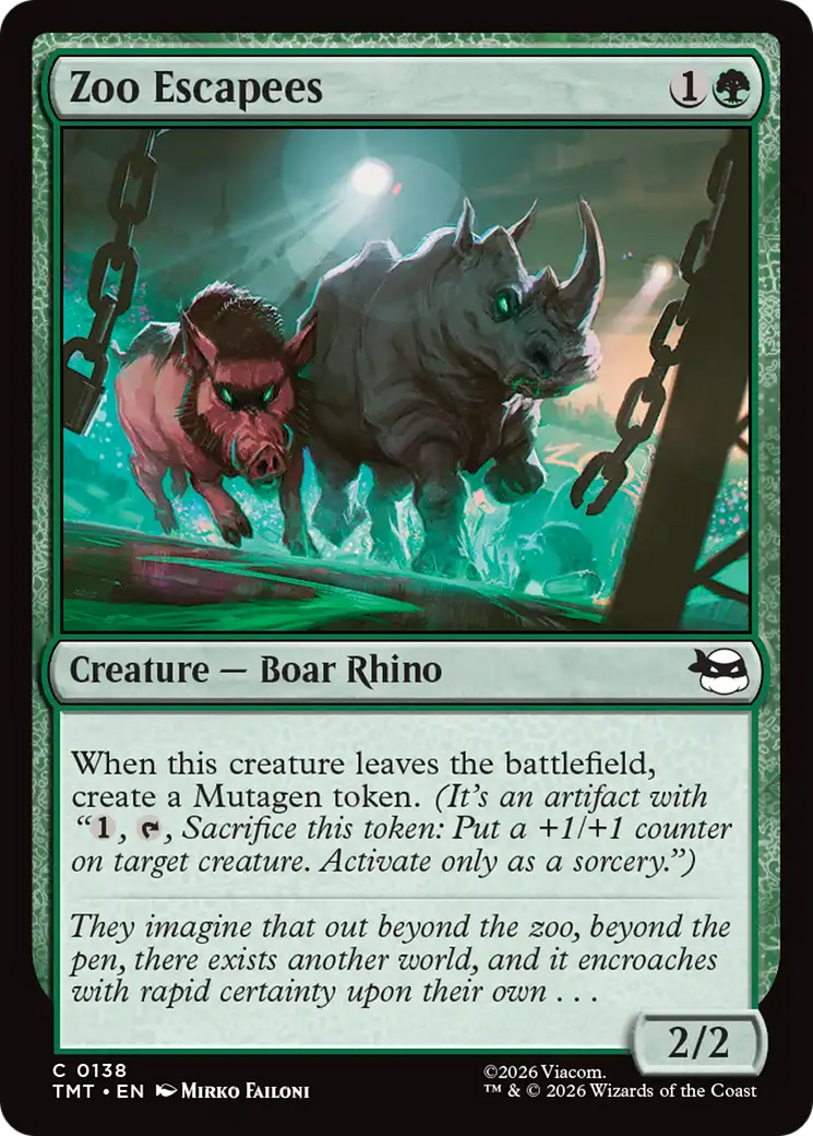 Zoo Escapees [TMT - 138]