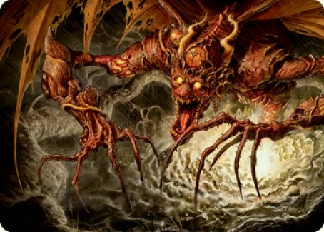 Archfiend of Sorrows Art Card [Modern Horizons 2 Art Series]