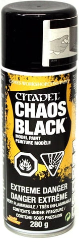 CITADEL SPRAY - CHAOS BLACK / PRIMER