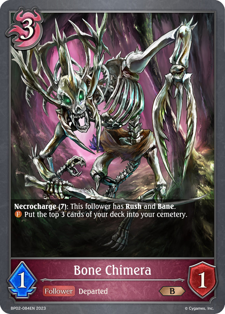 Bone Chimera (BP02-084EN) [Reign of Bahamut]