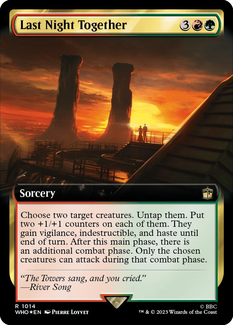 Last Night Together (Extended Art) (Surge Foil)