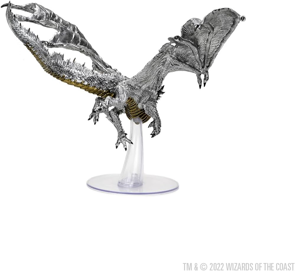 D&D Icons: Adult Silver Dragon