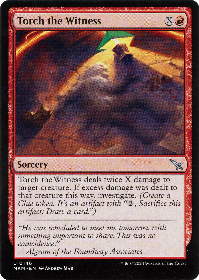 Torch the Witness (b)