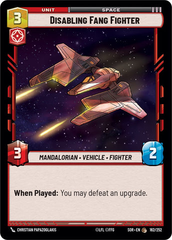 Disabling Fang Fighter (162/252) [Spark of Rebellion]