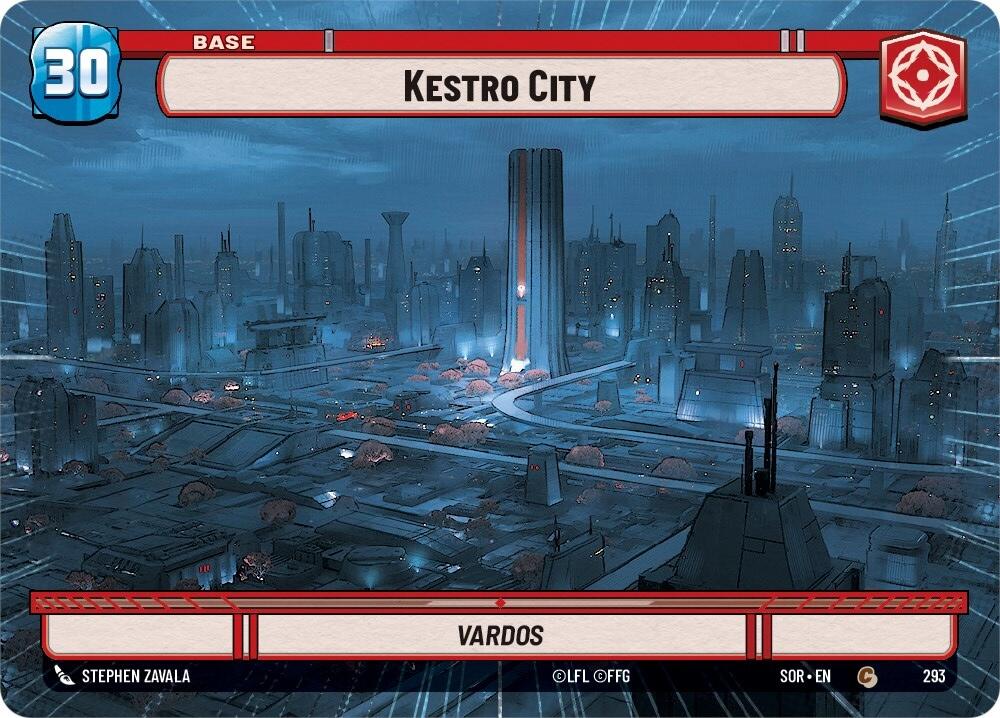 Kestro City // Shield (Hyperspace) (293 // T04) [Spark of Rebellion]