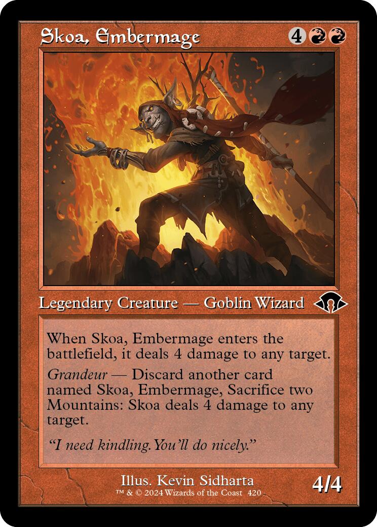 Skoa, Embermage (Retro Frame)