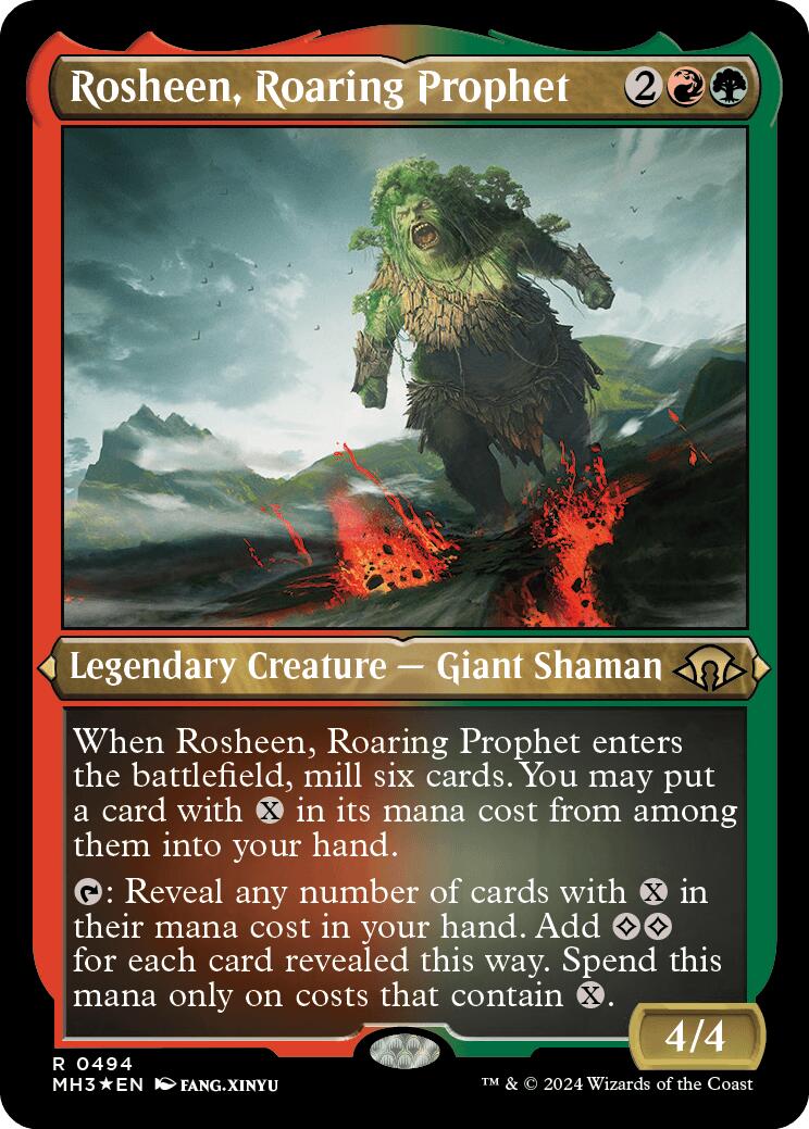 Rosheen, Roaring Prophet (Foil Etched)