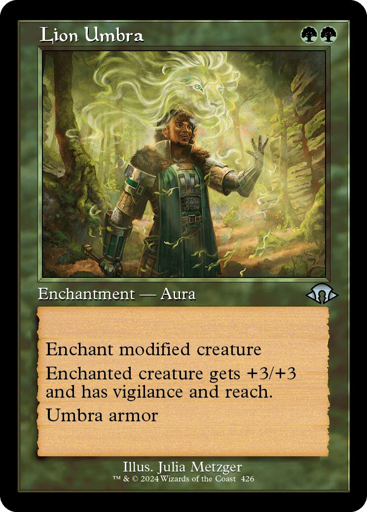 Lion Umbra (Retro Frame)
