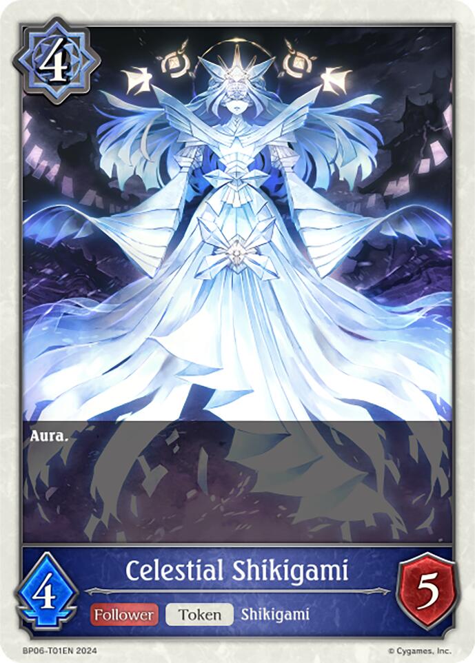 Celestial Shikigami (BP06-T01EN) [Paragons of the Colosseum]