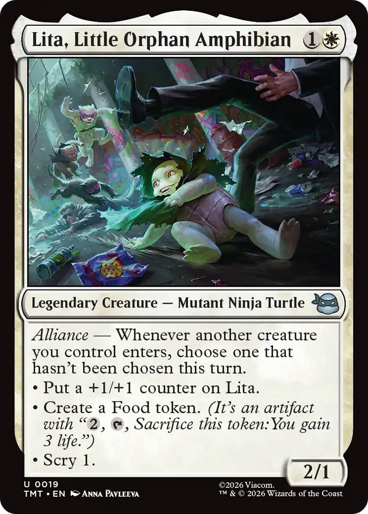Lita, Little Orphan Amphibian [TMT - 19]
