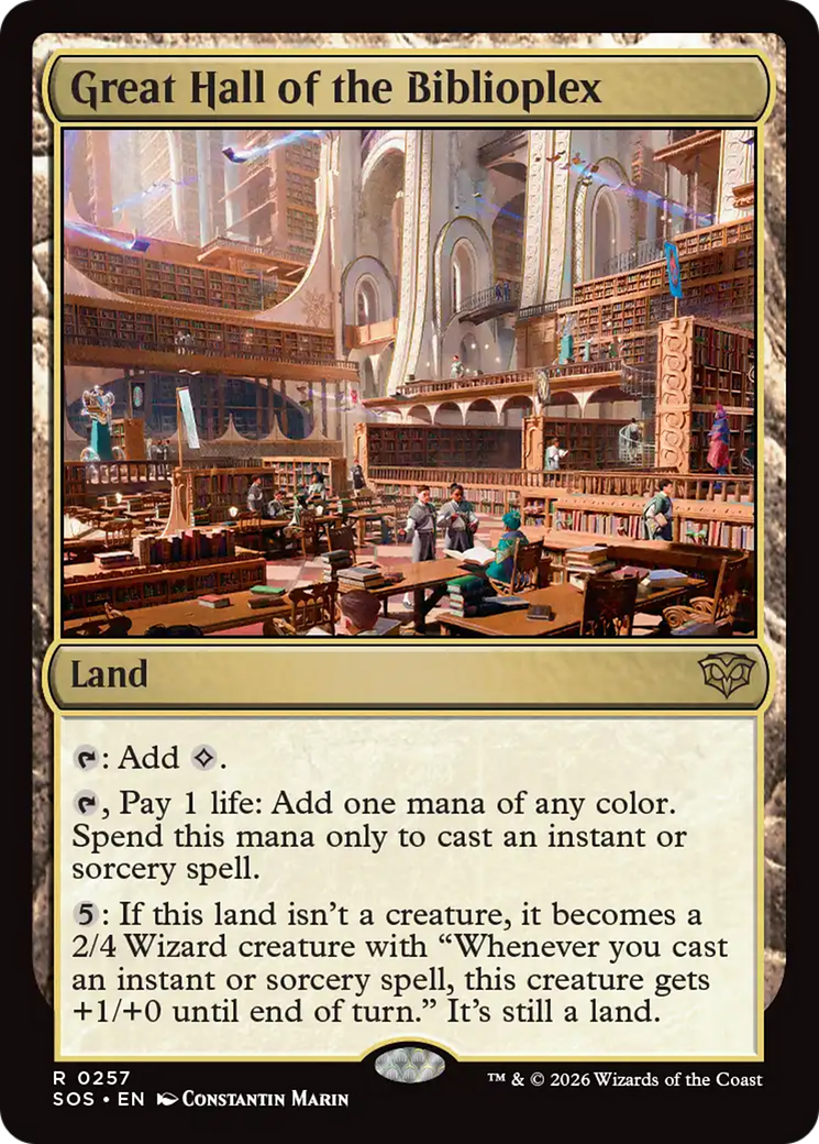 Great Hall of the Biblioplex [SOS - 257]