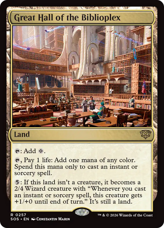 Great Hall of the Biblioplex [SOS - 257]