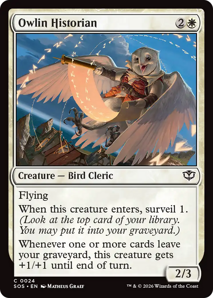 Owlin Historian [SOS - 24]