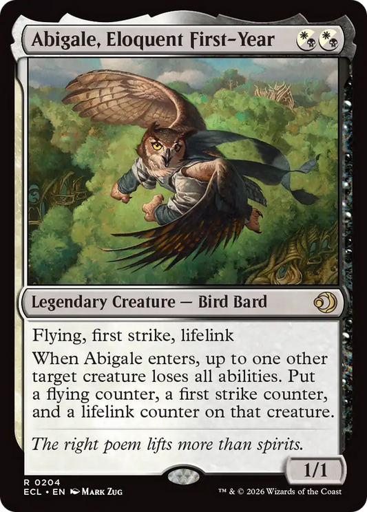 Abigale, Eloquent First-Year [ECL - 204]