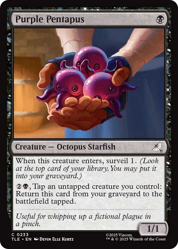 Purple Pentapus [TLE - 233]