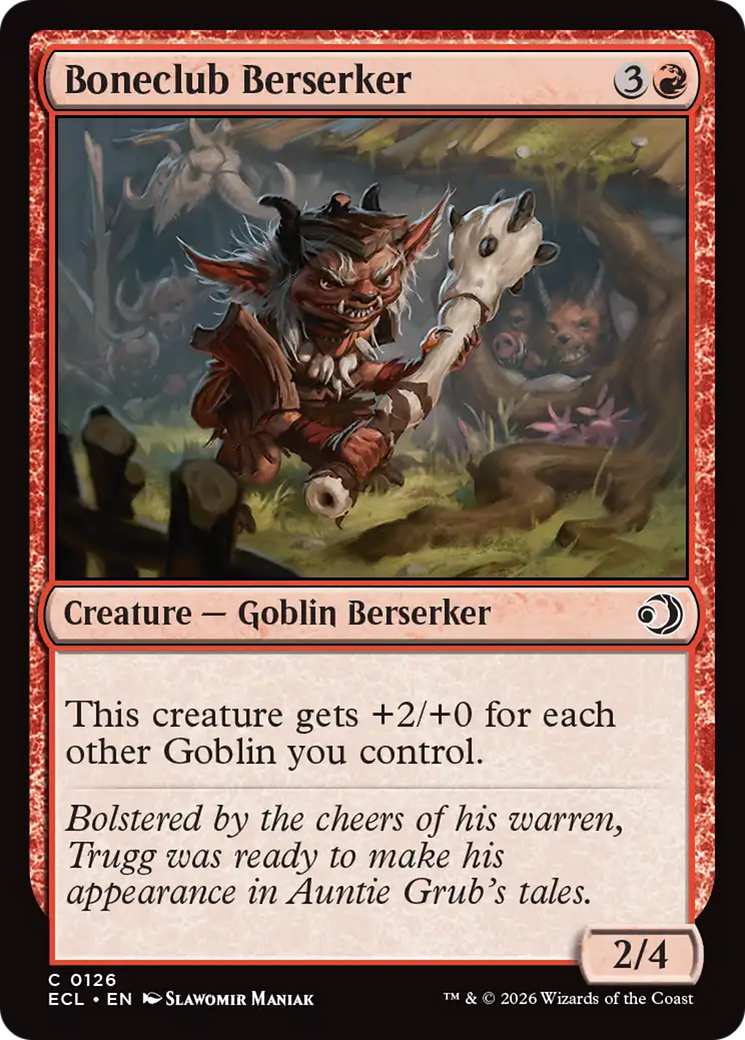 Boneclub Berserker [ECL - 126]