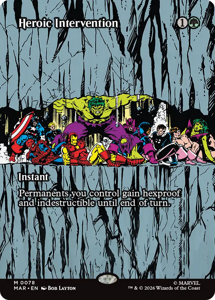 Heroic Intervention (0078) (Borderless) [MAR - 78]