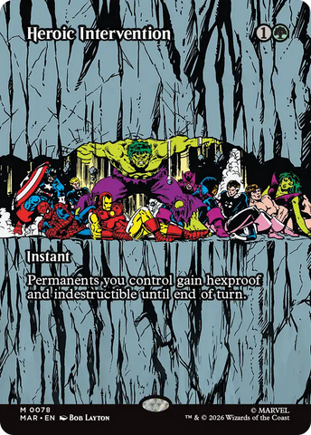 Heroic Intervention (0078) (Borderless) [MAR - 78]