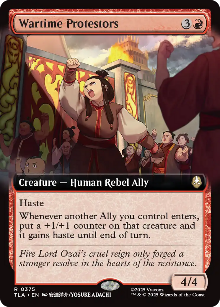 Wartime Protestors (Extended Art) [TLA - 375]