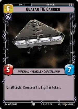 Quasar TIE Carrier (243/257) [Jump to Lightspeed]