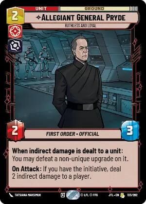 Allegiant General Pryde - Ruthless and Loyal (133/257) [Jump to Lightspeed]