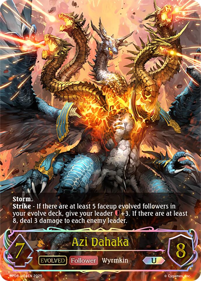 Azi Dahaka (Evolved) (BP08-U04EN) [Alterchaotica]